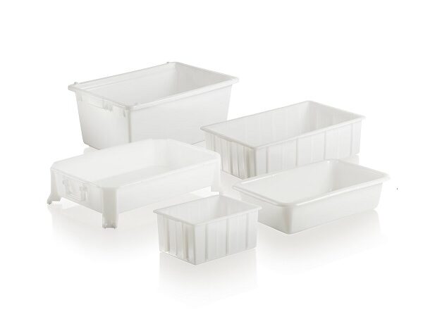 Transport and stacking boxes