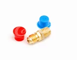 Обратный клапан, одинарный, бронза, in 1/4''NPT, out 1/2''-16BSF